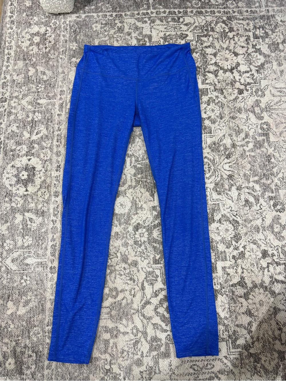 Athleta Chaturanga High-Rise Leggings – Royal Blue Space Dye -Size M - Picture 3 of 4